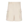 Bermudashorts i bomullstwill