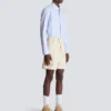 Bermudashorts i bomullstwill