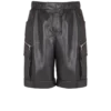 Bermudashorts i läder Bermudashorts i läder