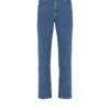 Blå jeans i rak modell Blå jeans i rak modell