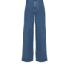 Blå jeans med vida ben Blå jeans med vida ben