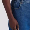 Blå jeans med vida ben Blå jeans med vida ben