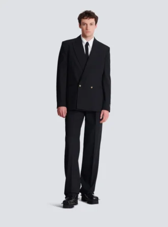 Blazer i ull med 2 knappar