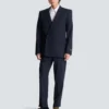 Blazer i ull med smala ränder Blazer i ull med smala ränder