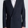Blazer i ull med smala ränder Blazer i ull med smala ränder