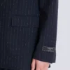 Blazer i ull med smala ränder Blazer i ull med smala ränder