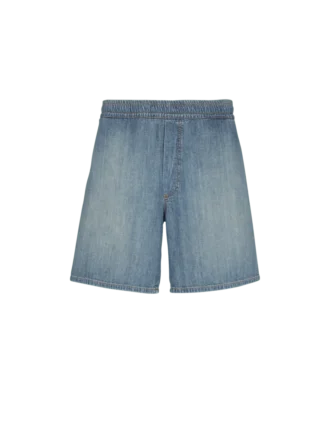 Blekta jeansshorts