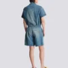 Blekta jeansshorts Blekta jeansshorts