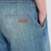 Blekta jeansshorts Blekta jeansshorts