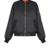 Bomberjacka i tryckt nylon Bomberjacka i tryckt nylon
