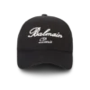 Bomullskeps med Balmain Signature-broderi