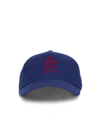 Bomullskeps med collegeemblem