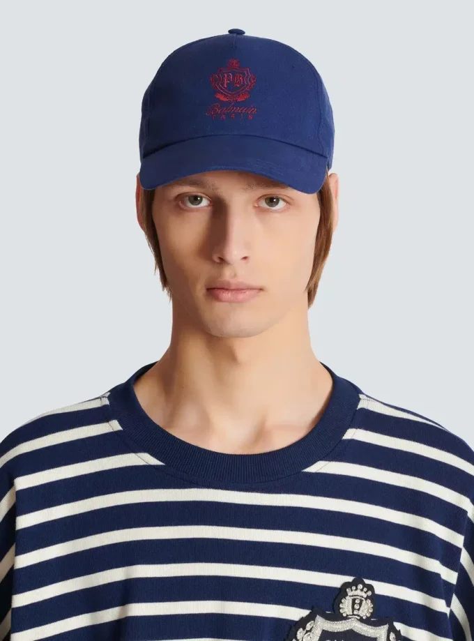 Bomullskeps med collegeemblem Bomullskeps med collegeemblem