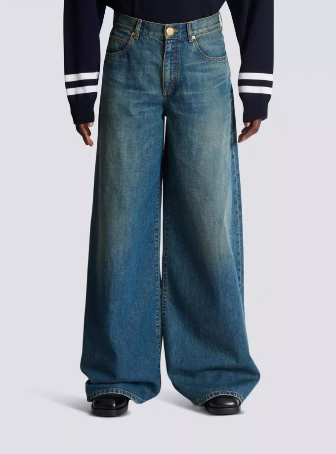 Breda jeans i blekt denim Breda jeans i blekt denim