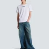 Broderad Balmain Paris T-shirt