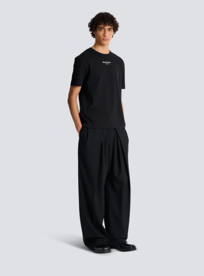 Broderad Balmain Paris T-shirt