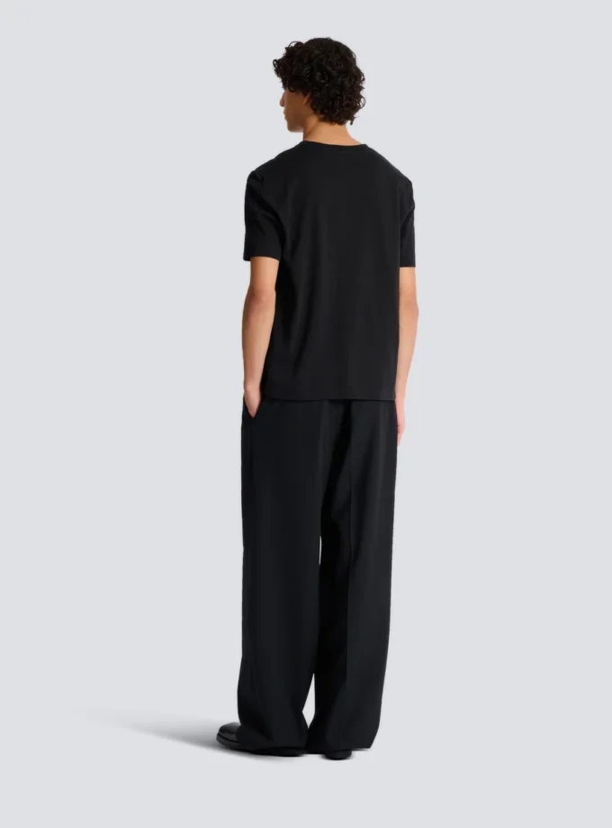 Broderad Balmain Paris T-shirt