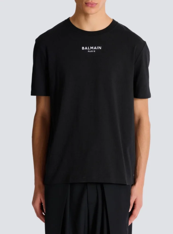 Broderad Balmain Paris T-shirt
