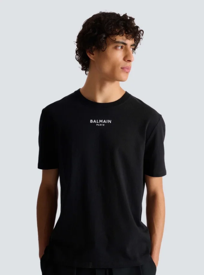 Broderad Balmain Paris T-shirt