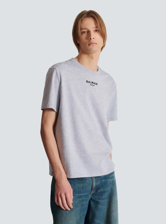 Broderad Balmain Paris T-shirt
