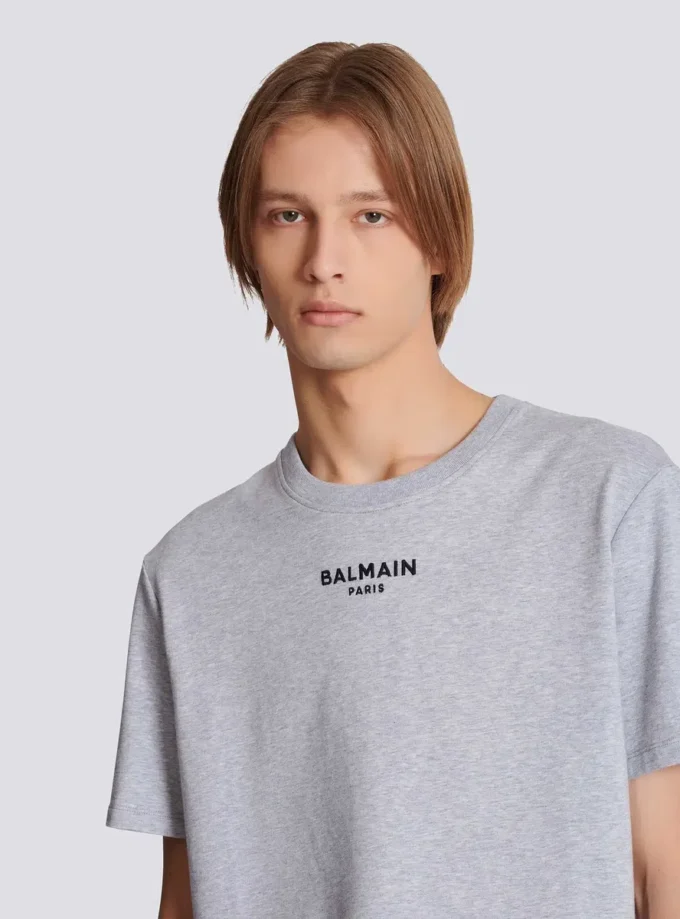 Broderad Balmain Paris T-shirt