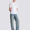 Broderad Balmain Signature T-shirt