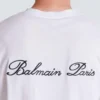 Broderad Balmain Signature T-shirt