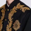 Broderad bomberjacka i cupro Broderad bomberjacka i cupro