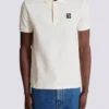 Broderad bomullspolo