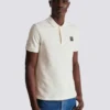 Broderad bomullspolo