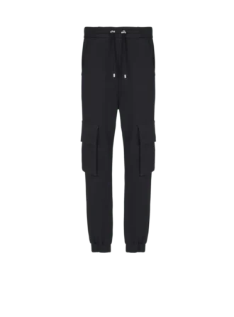 Cargobyxor med Balmain Paris-tryck