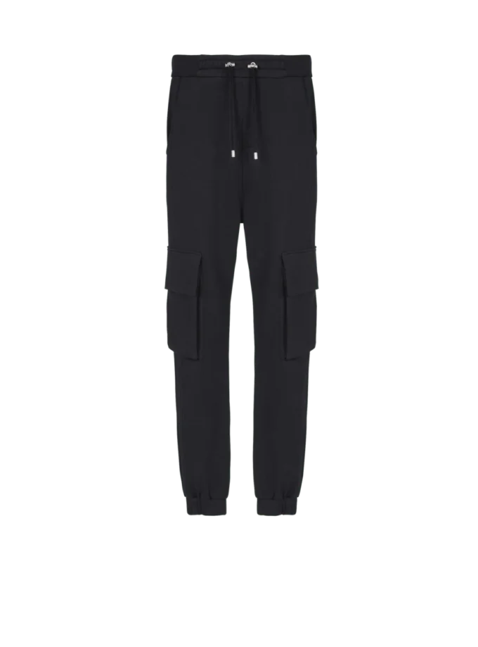 Cargobyxor med Balmain Paris-tryck