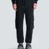 Cargobyxor med Balmain Paris-tryck