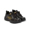 Cosmic Dust glaserade lädersneakers