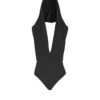 Drapad bodysuit med huva