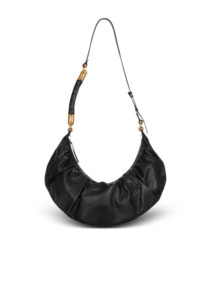 Ebene Hobo-väska i kalvskinn Ebene Hobo-väska i kalvskinn