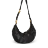Ebene Hobo-väska i kalvskinn Ebene Hobo-väska i kalvskinn