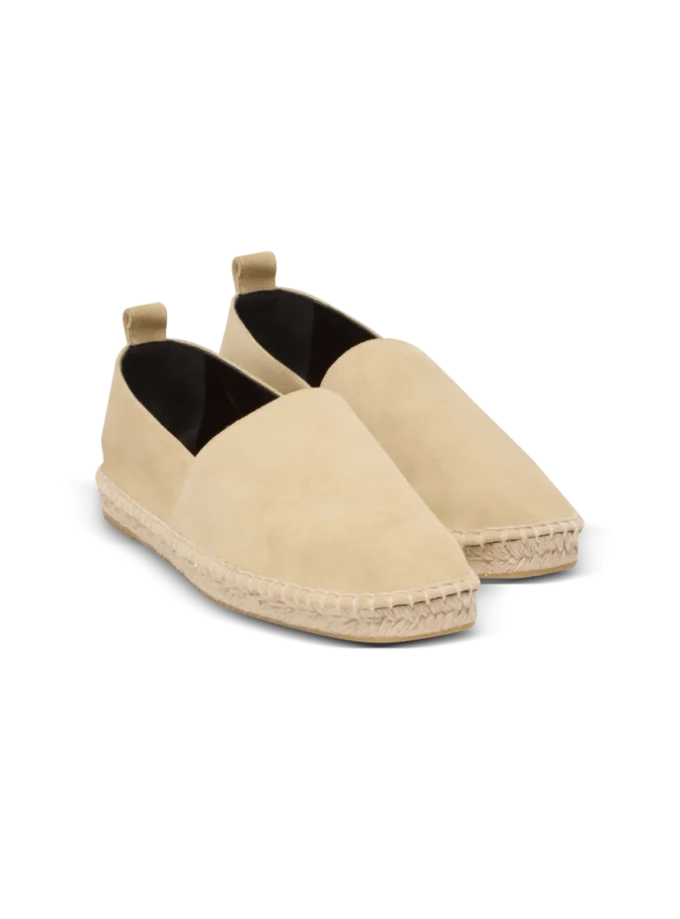 Espadriller i mocka