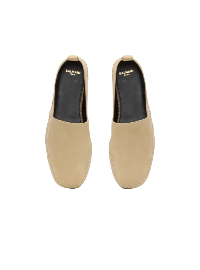 Espadriller i mocka