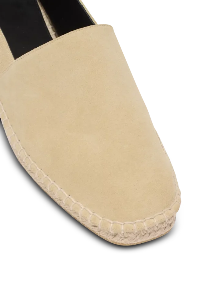 Espadriller i mocka
