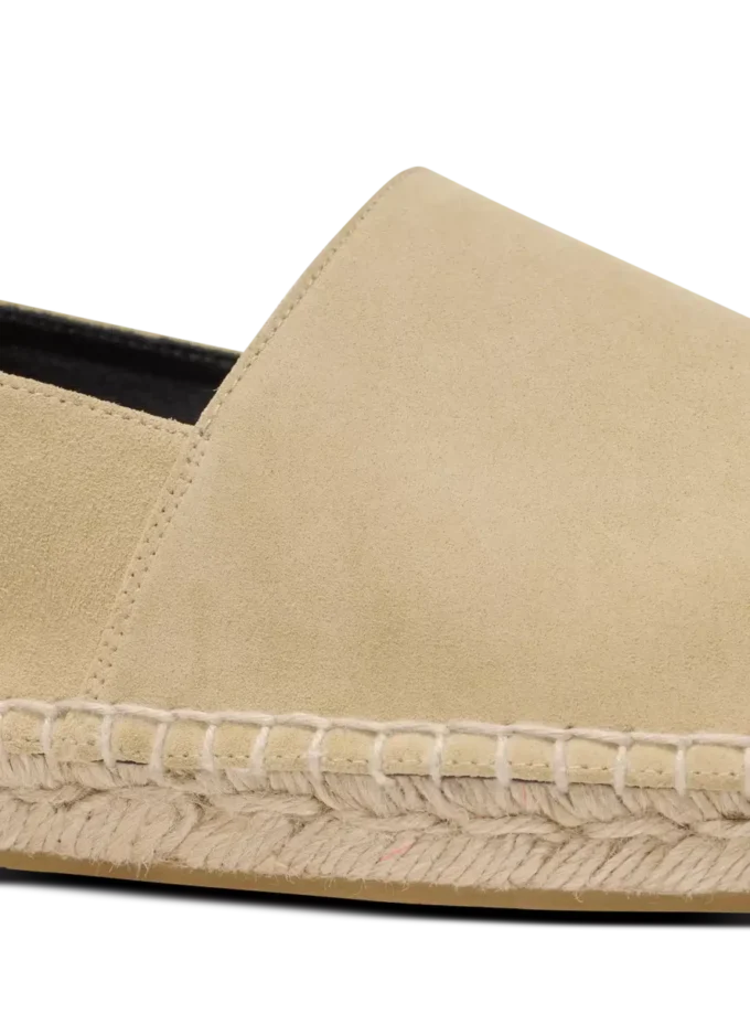 Espadriller i mocka