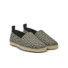 Espadriller med monogramjacquard