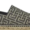 Espadriller med monogramjacquard