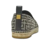 Espadriller med monogramjacquard