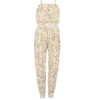 Flödande jumpsuit med tryck och Balmain Chains-mönster Flödande jumpsuit med tryck och Balmain Chains-mönster