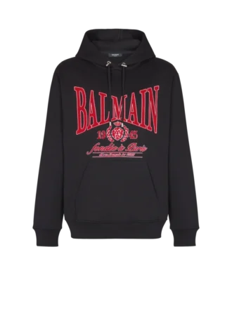 Flockad Balmain College-hoodie