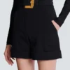 Grain de poudre-shorts med bälte Grain de poudre-shorts med bälte