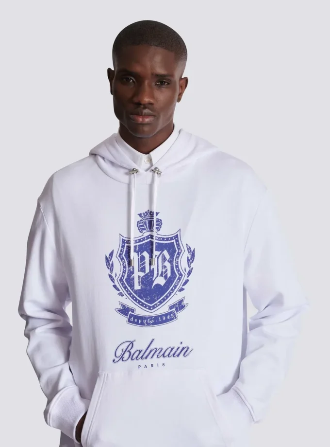 Huvtröja med collegeemblem Huvtröja med collegeemblem