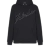 Huvtröja med flockade Balmain-bokstäver Huvtröja med flockade Balmain-bokstäver