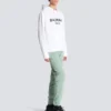 Huvtröja med tryck från Balmain Paris Huvtröja med tryck från Balmain Paris